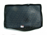 Wykładzina bagażnika Fiat Grande Punto '2005-> (hatchback) L.Locker (czarna, plastikowa)