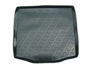 Wykładzina bagażnika Ford Focus '2004-2008 (sedan) L.Locker (czarna, plastikowa)