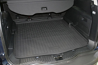 Wykładzina bagażnika Ford S-Max '2006-2015 Novline-Autofamily (czarna, poliuretanowa)