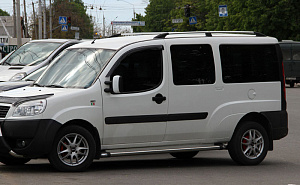 Relingi Fiat Doblo '2000-2010 (długi przedział, PB-001ABS) ARP