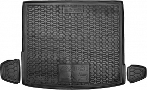 Wykładzina bagażnika Audi Q3 '2018-> (górna podłoga) Avto-Gumm (czarna, poliuretanowa)
