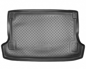 Wykładzina bagażnika Suzuki Grand Vitara '2005-> (5-drzwiowy) Norplast (czarna, plastikowa)