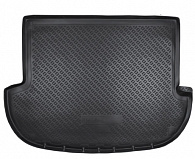 Wykładzina bagażnika Hyundai Santa Fe '2006-2012 (5-osobowy) Norplast (czarna, poliuretanowa)