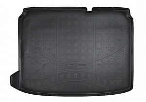 Wykładzina bagażnika Citroen DS4 '2010-> (hatchback, bez subwoofera) Norplast (czarna, poliuretanowa)