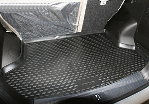Wykładzina bagażnika Lifan X60 '2011-> Novline-Autofamily (czarna, poliuretanowa)