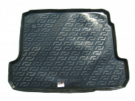 Wykładzina bagażnika Renault Fluence '2009-> (sedan) L.Locker (czarna, plastikowa)