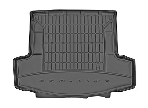 Wykładzina bagażnika Chevrolet Captiva '2006-> (7-osobowy, długa) Frogum (czarna, gumowa)
