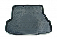 Wykładzina bagażnika KIA Cerato '2004-2009 (sedan) L.Locker (czarna, plastikowa)