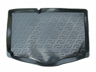 Wykładzina bagażnika Citroen C3 '2001-2009 (hatchback) L.Locker (czarna, plastikowa)
