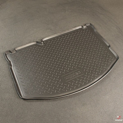 Wykładzina bagażnika Citroen DS3 '2009-2019 (hatchback) Norplast (czarna, plastikowa)