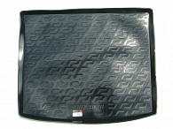 Wykładzina bagażnika Volkswagen Caddy '2004-2020 (pasażerska wersja) L.Locker (czarna, plastikowa)