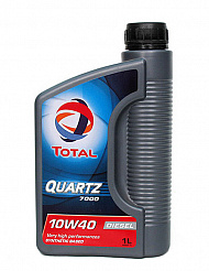 Olej silnikowy TOTAL QUARTZ 7000 DIESEL 10W-40, 1L, 166247