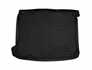 Wykładzina bagażnika Citroen DS4 '2010-> (hatchback, z subwooferem) Cartecs (czarna, poliuretanowa)