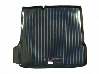 Wykładzina bagażnika Chevrolet Aveo '2011-> (sedan) L.Locker (czarna, plastikowa)