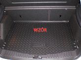 Wykładzina bagażnika Hyundai H1 '2007-> Norplast (czarna, plastikowa)