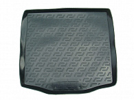 Wykładzina bagażnika Ford Focus '2008-2010 (sedan) L.Locker (czarna, plastikowa)