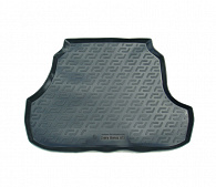 Wykładzina bagażnika Chery A13 (Bonus) '2008-> (sedan) L.Locker (czarna, gumowa)