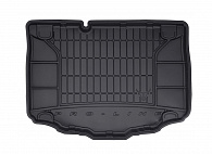 Wykładzina bagażnika Citroen C3 '2001-2009 (hatchback) Frogum (czarna, gumowa)