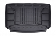 Wykładzina bagażnika Ford B-Max '2012-> (górna) Frogum (czarna, gumowa)