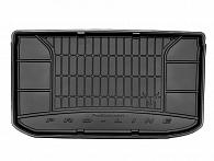 Wykładzina bagażnika Nissan Micra '2010-2017 Frogum (czarna, gumowa)