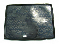 Wykładzina bagażnika Renault Kangoo '1998-2008 (pasażerska wersja) L.Locker (czarna, plastikowa)