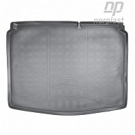 Wykładzina bagażnika Citroen C4 '2010-2020 (hatchback) Norplast (czarna, plastikowa)