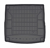Wykładzina bagażnika Audi A4 (B9) '2015-> (Allroad, kombi, bez półki ładunkowej) Frogum (czarna, gumowa)