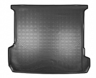 Wykładzina bagażnika Audi Q7 '2015-> (7-osobowa, długa) Norplast (czarna, plastikowa)