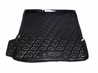 Wykładzina bagażnika Chevrolet Aveo '2011-> (sedan) L.Locker (czarna, gumowa)