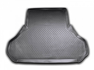 Wykładzina bagażnika Chrysler 300 '2011-> (sedan) Novline-Autofamily (czarna, poliuretanowa)