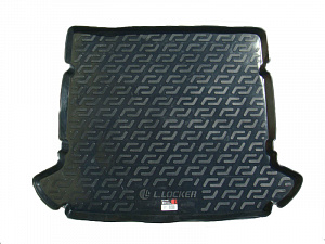 Wykładzina bagażnika Chevrolet Orlando '2010-> (7-osobowy, długa) L.Locker (czarna, plastikowa)