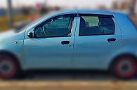 Owiewki szyb bocznych Fiat Punto '1999-2010 (hatchback, 5-drzwiowy, klejone) Cobra Tuning