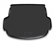 Wykładzina bagażnika Hyundai Santa Fe '2012-2018 (5-osobowy) Novline-Autofamily (czarna, poliuretanowa)