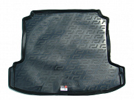 Wykładzina bagażnika Volkswagen Polo Sedan '2010-> (sedan) L.Locker (czarna, plastikowa)