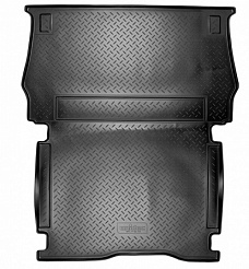 Wykładzina bagażnika Citroen Berlingo '2008-2018 (ciężarowa wersja) Norplast (czarna, poliuretanowa)