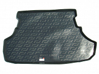 Wykładzina bagażnika Mitsubishi Lancer X '2007-> (sedan) L.Locker (czarna, plastikowa)