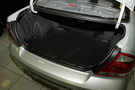 Wykładzina bagażnika Nissan Almera '2006-2013 (sedan) Novline-Autofamily (czarna, poliuretanowa)