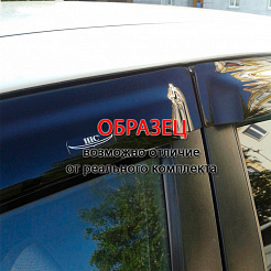 Owiewki szyb bocznych Seat Leon '2012-2020 (hatchback, 5-drzwiowy, klejone) HIC