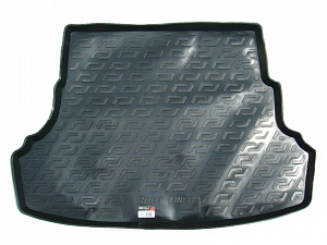 Wykładzina bagażnika Hyundai Accent '2010-2017 (sedan) L.Locker (czarna, plastikowa)