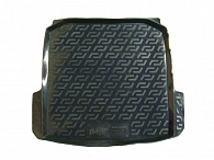 Wykładzina bagażnika Skoda Fabia '1999-2007 (sedan) L.Locker (czarna, plastikowa)