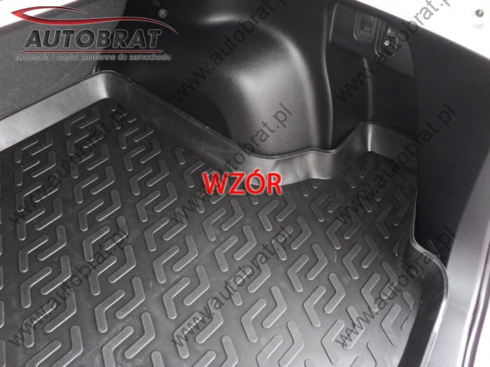 Wykładzina bagażnika Nissan Juke '2014-2019 L.Locker (czarna, gumowa)