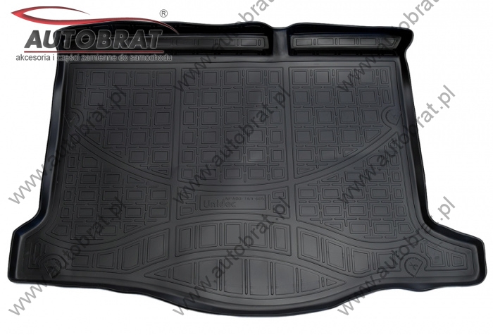 Wykładzina bagażnika Renault Sandero '2013-> (hatchback) Norplast (czarna, poliuretanowa)