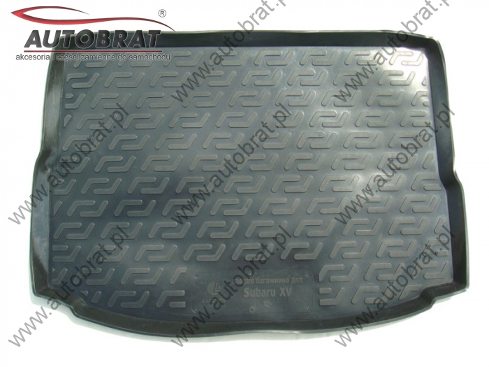 Wykładzina bagażnika Subaru XV '2011-2017 (hatchback) L.Locker (czarna, gumowa)