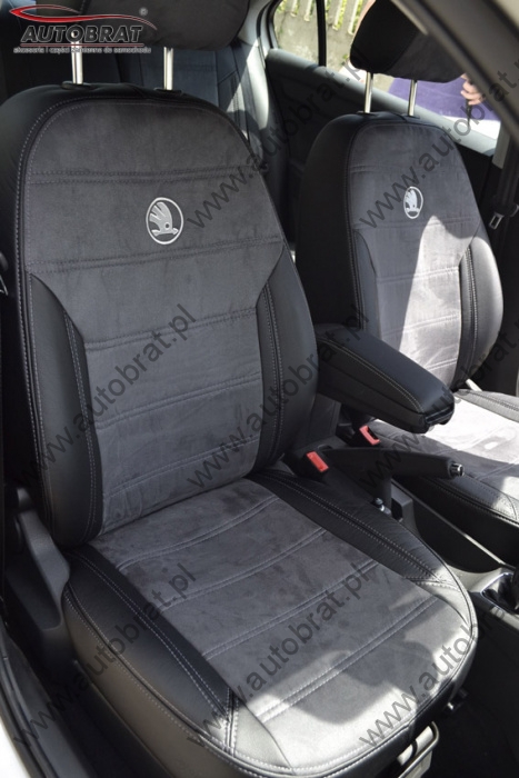 Pokrowce na siedzenia miarowe Volkswagen Caddy '2010-2020 (2 rzędy, wykonanie Premium) Auto-Union